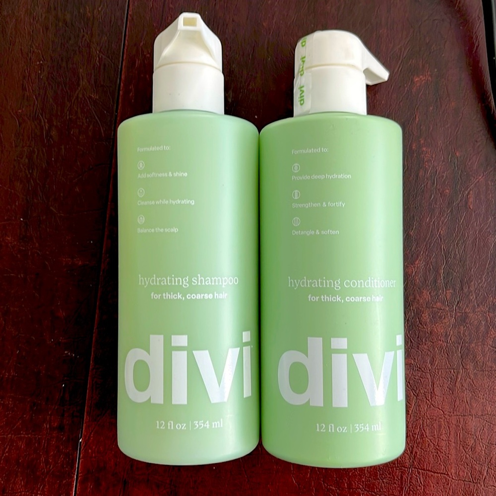 Divi Hydrating Shampoo and Conditioner